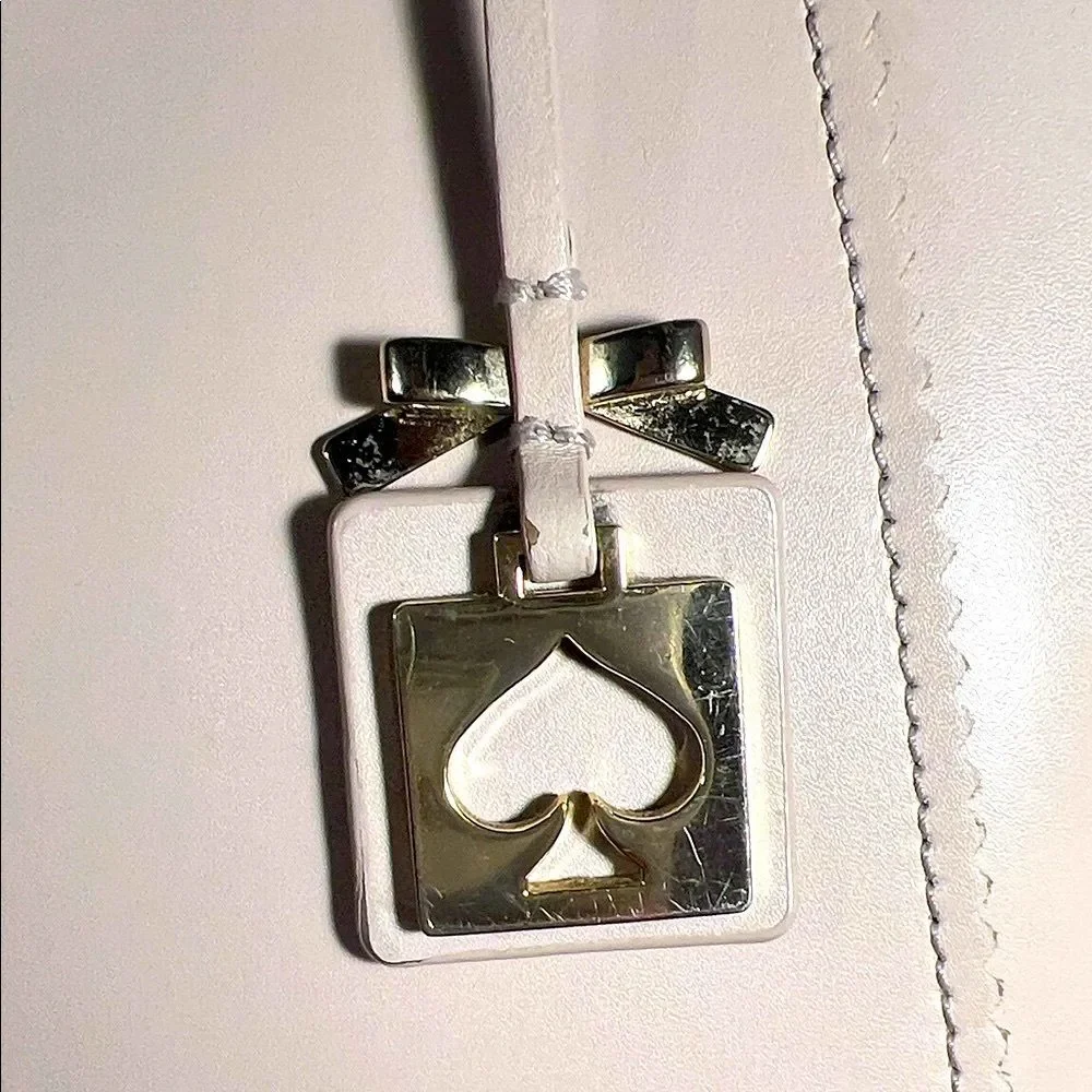 Kate Spade Light Cream Satchel Bag